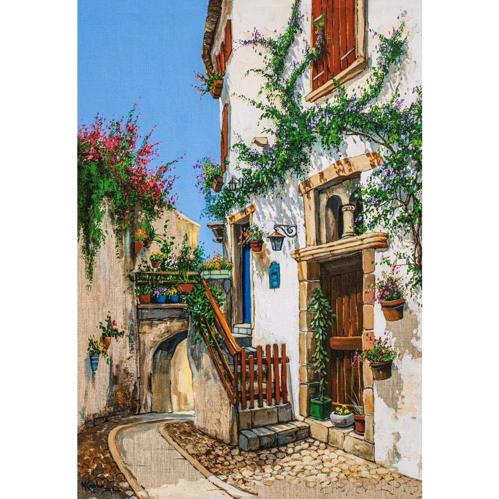 Castorland 1500 db-os Art Collection Puzzle - Eldugott Sikátor Olaszországban-15215 (GXP-897751)