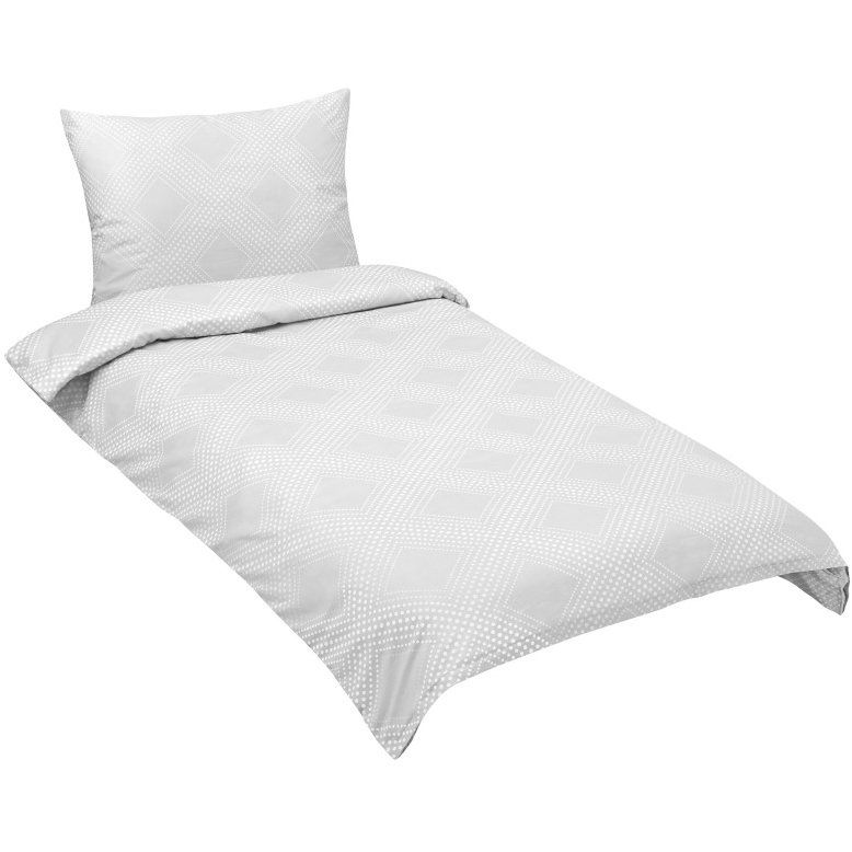 Bellatex ágynemű, szatén 94/907 vonalas, szürke 140 × 220, 70 × 90 (8592325187990)