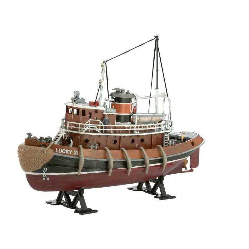 Revell Harbour Tug vontatóhajó műanyag modell (1:108) (MR-5207)