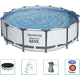 Bestway 56950 надземен басейн Басейн с рамка Кръгъл 13030 Д Син