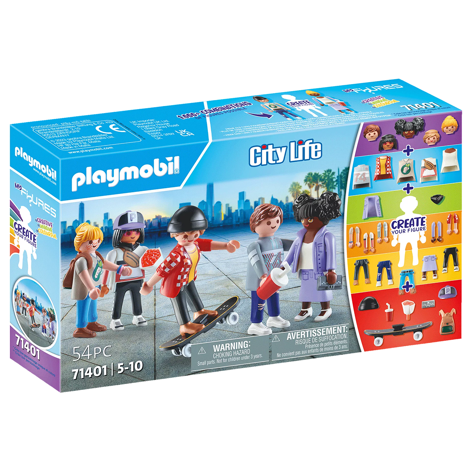 Playmobil City Life My Figures: Divat (71401)