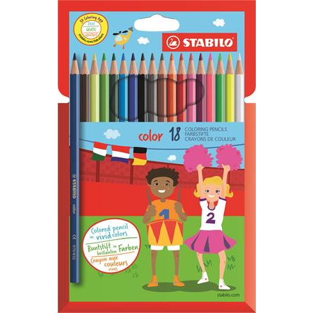 STABILO Color Meerkleurig 18 stuk(s)