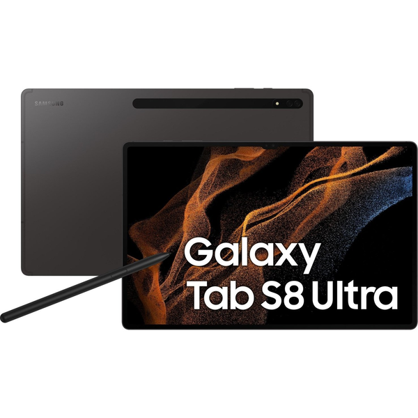 Samsung Galaxy Tab S8 Ultra WiFi SM-X900 Qualcomm Snapdragon 512 GB 37,1 см (14.6") 16 GB Wi-Fi 6E (802.11ax) Android 12 Графит