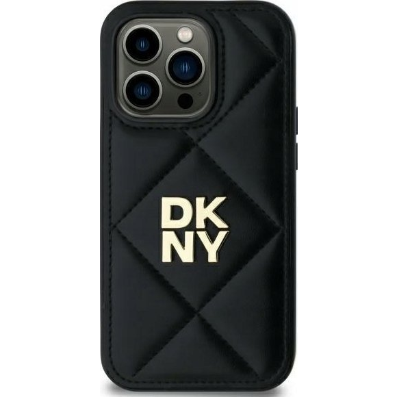  DKNY DKNY DKHCP14SPQDSLK iPhone 14 6.1" black/black Quilted Stack Logo