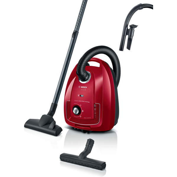 Bosch Serie 4 BGD38RD1H støvsuger 4 L Tromle vakuum Dry 600 W Støvpose