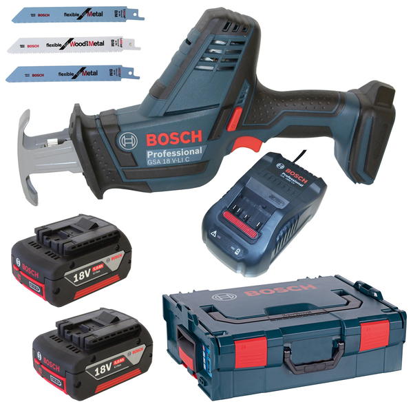 Bosch GSA 18 V-LI C Fekete, Kék