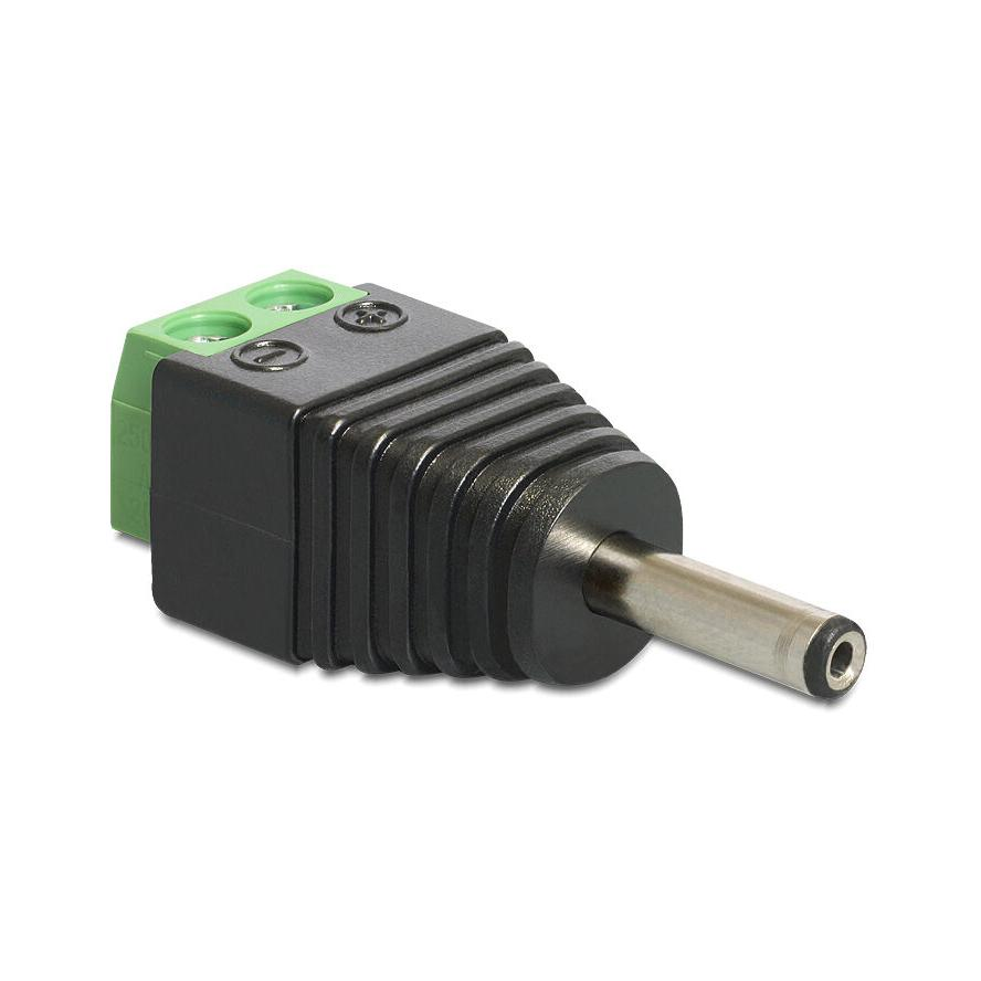 DeLOCK DC 1.3 x 3.5 mm apa > Terminal Block 2pin adapter (65434)