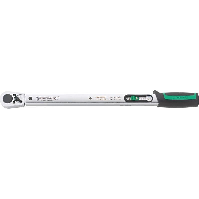 Stahlwille 721/20 QUICK 50204020 Nyomatékkulcs Kalibráció (ISO) 40 - 200 Nm (50204020)
