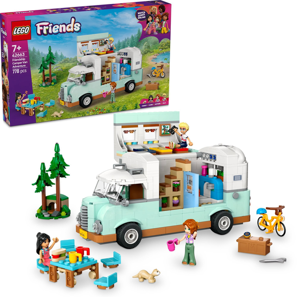 LEGO® Friends Barátság lakóautós kaland 42663