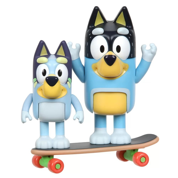 Moose Toys Bluey Skateboarding Figurky