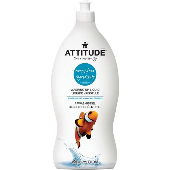Attitude Płyn do mycia naczyń Polne Kwiaty (Wildflowers) 700 ml
