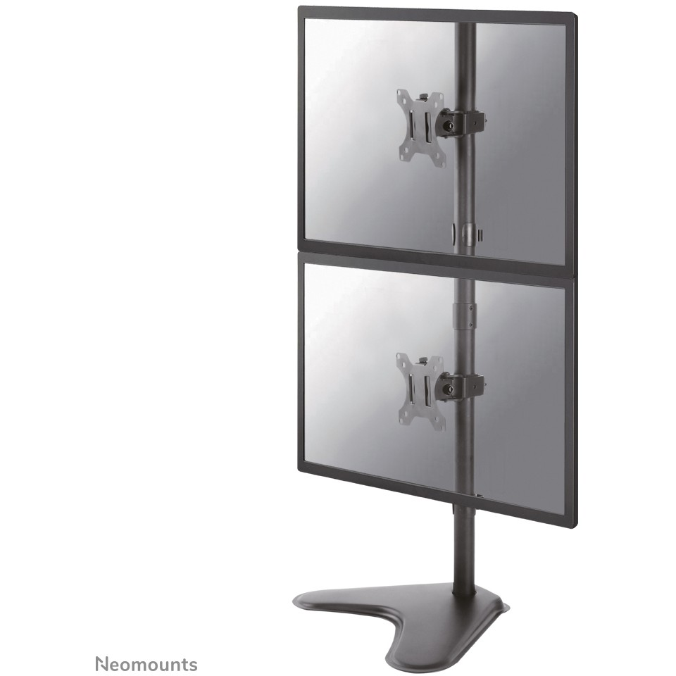 Tischhalterung für zwei Flachbildschirme bis 32