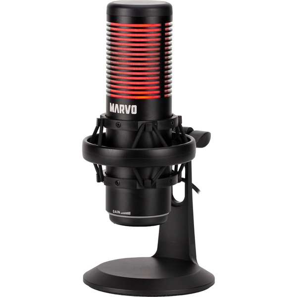 MIC MARVO Blast 60 vezetékes mikrofon - fekete