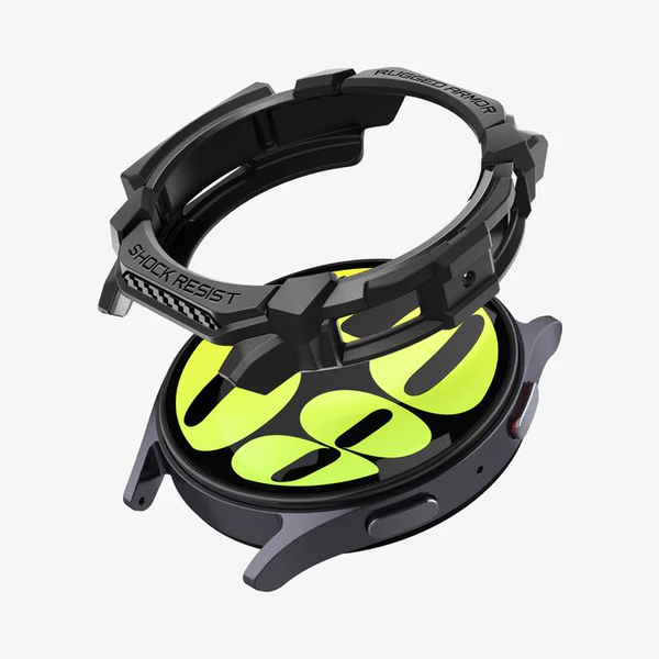 Spigen Rugged Armor Samsung Watch 7 (44mm) tok fekete (ACS08337)