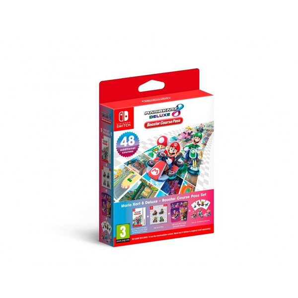 Nintendo Mario Kart 8 Deluxe – Booster Course Pass Съдържание за изтегляне за видеоигри (DLC) Nintendo Switch Немски език, Холандски език, Английски език, Испански език, Френски език, Италиански език, Японски език, Португалски език, Руски език