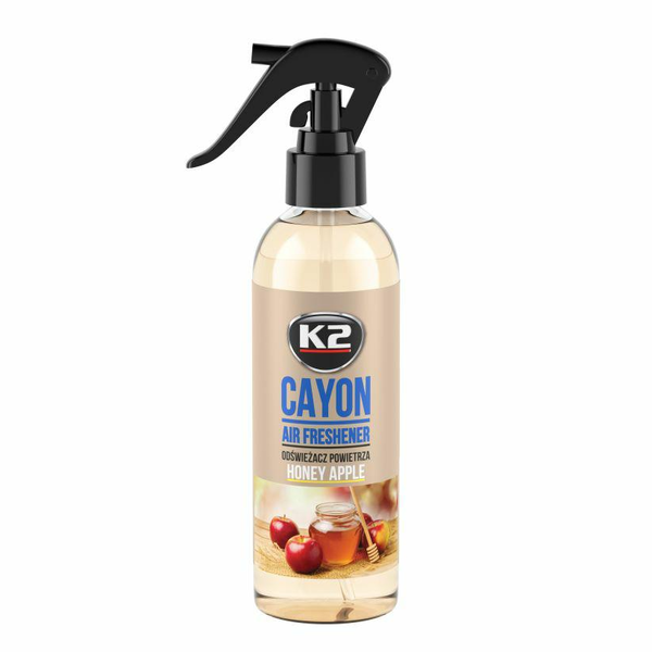 K2 Deocar Illatosító Porlasztós 250ml - Honey Apple