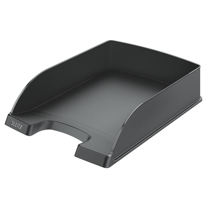 Leitz Plus Irattálca műanyag - Fekete (52270095/52272095)