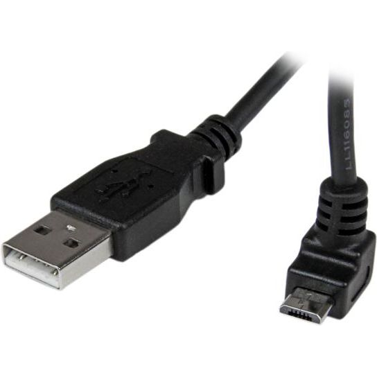 StarTech.com 2m USB2.0 A - micro B USB-kabel USB A Micro-USB B 0,48 Gbit/s Zwart