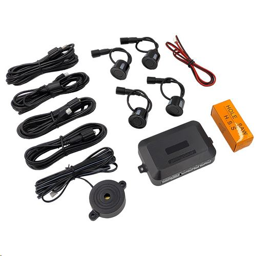 Homasita 72CP6B 4 szenzoros tolatóradar hangjelzéssel.