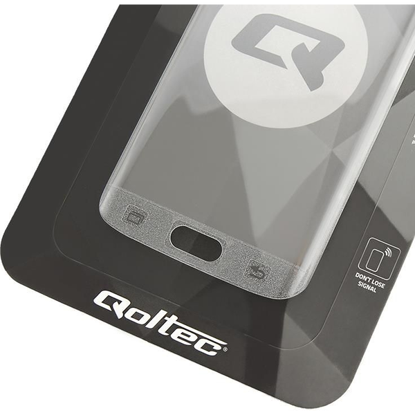 Qoltec Premium Tempered Glass Screen Protector for Samsung S6 edge | full cover üveg okostelefon kijelzővédő fólia