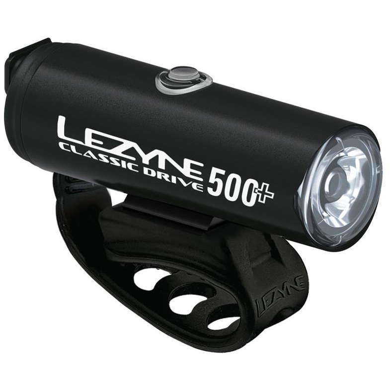 Lezyne Classic Drive 500+ Front Satin Black (1-LED-29-V237)