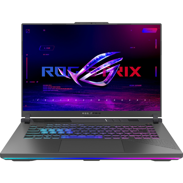 ASUS ROG Strix G16 G614PR-R9161 laptop AMD Ryzen™ 9 8940HX Computer portatile 40,6 cm (16") WUXGA 16 GB DDR5-SDRAM 1 TB SSD NVIDIA GeForce RTX 5070 Ti Wi-Fi 6E (802.11ax) Grigio
