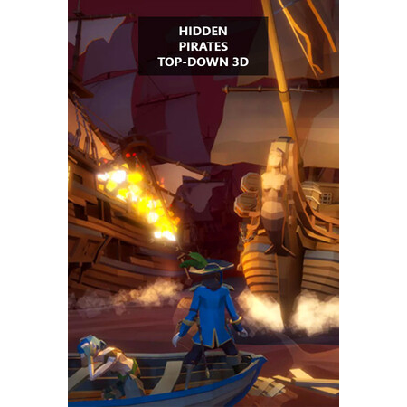 Hidden Pirates Top-Down 3D (PC - Steam elektronikus játék licensz)