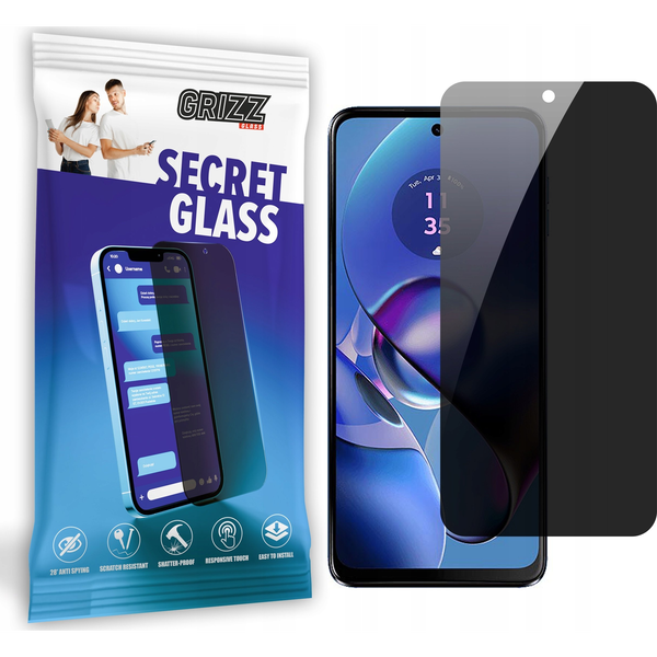  GrizzGlass Szkło prywatyzujące GrizzGlass SecretGlass do Motorola Moto G64