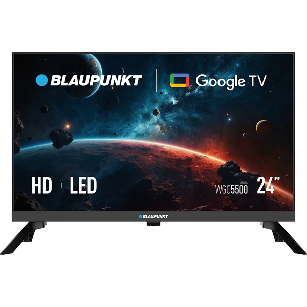Tv Led 24" Blaupunkt 24wgc5500s, Hd Ready Led, Smart Tv, Google Tv, Wifi, Bluetooth 5.0, Hdmi/usb, Control Por Voz Con Asistente De Google