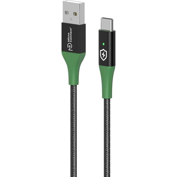 Microconnect MC-SMART USB-A-C-02 cavo USB USB 2.0 2 m USB A USB C Nero