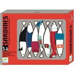 Djeco Sardines - Szardínia Memória Kártyajáték (144240)