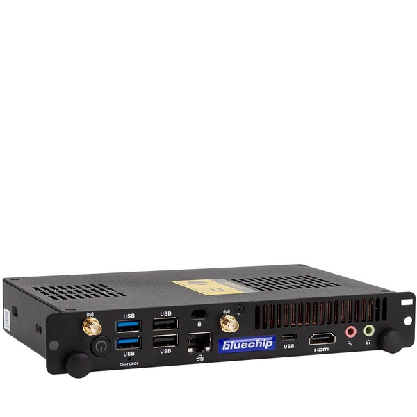bluechip BUSINESSline OPS11330 Intel® Core™ i3 i3-1315U 8 GB DDR4-SDRAM 500 GB SSD Windows 11 Pro Mini PC Мини РС Антрацит, Сив
