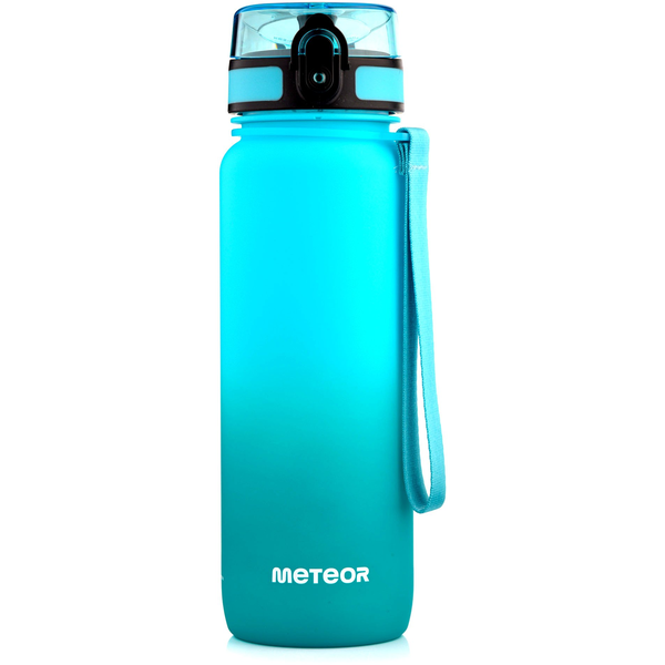 Bidon sportowy Meteor 800 ml błękitny/zielony