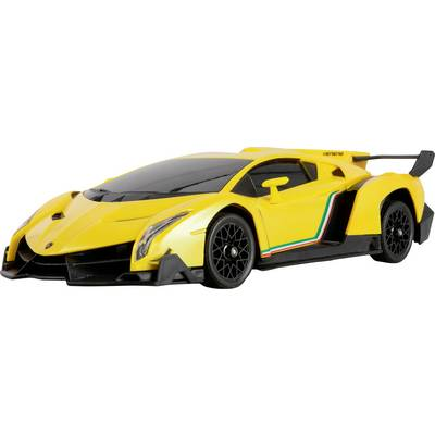 Amewi 1:18 RC modellautó Elektro Drift Veneno Drift Car Sárga Brushed 4WD RtR 2,4 GHz Akkuval és töltőkábellel, Takarékos készlet