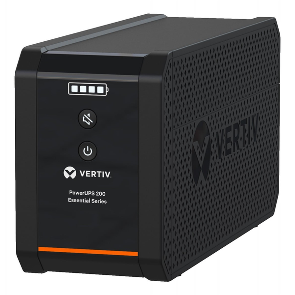 Vertiv PSA6E-600IT-IEC UPS-enhed Interaktivt indgangsstik 0,6 kVA 315 W 4 AC stikkontakt(er)