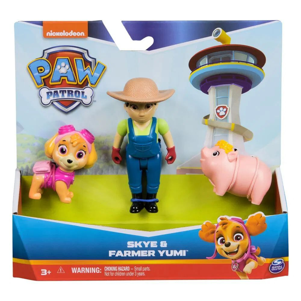 PAW Patrol Skye, Farmer Yumi & Piggie