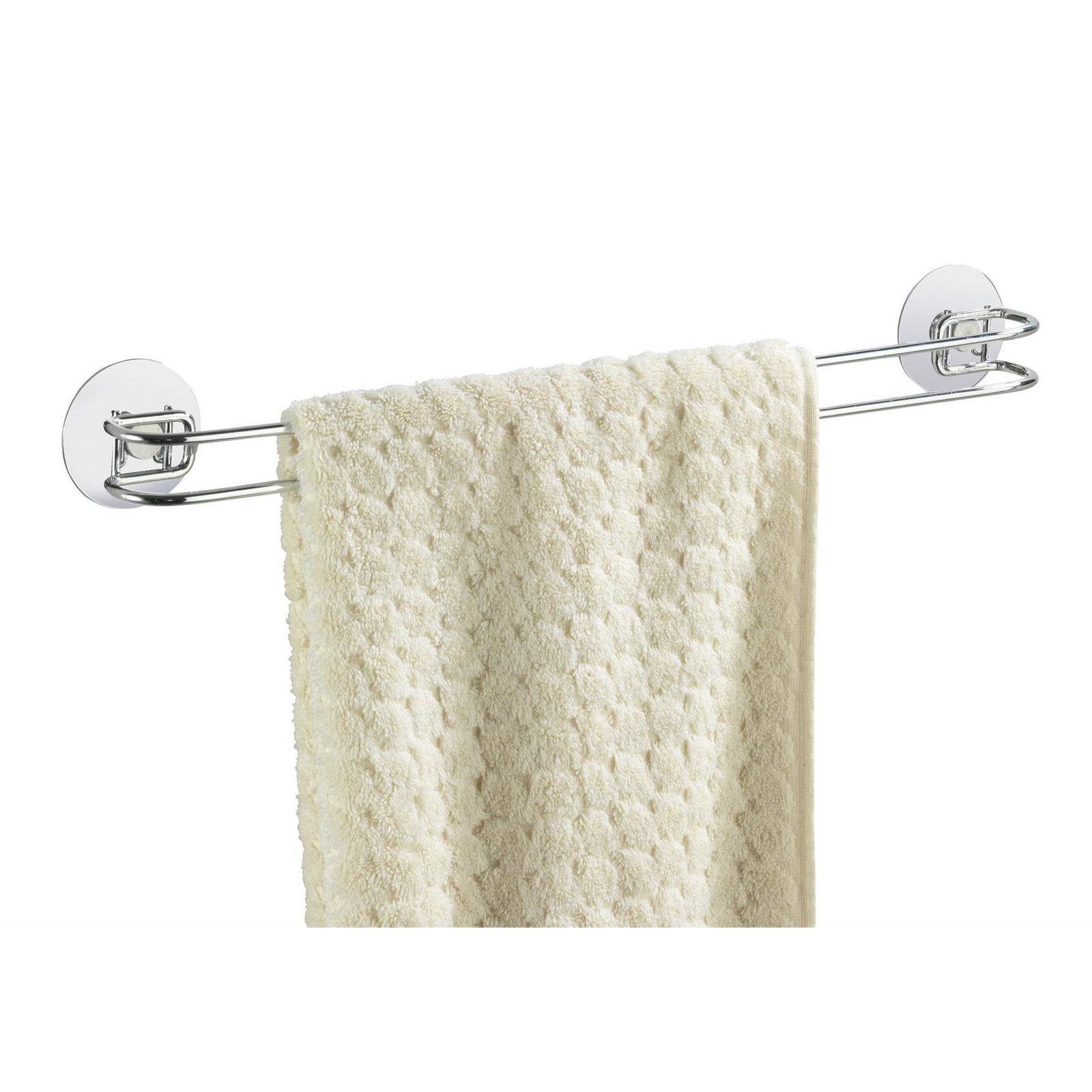 WENKO WITHOUT TURBLE TurboLoc - towel rail, chrome (z18769100)