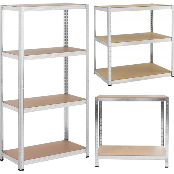 Funfit Regał metalowy magazynowy 174x80x40 cm