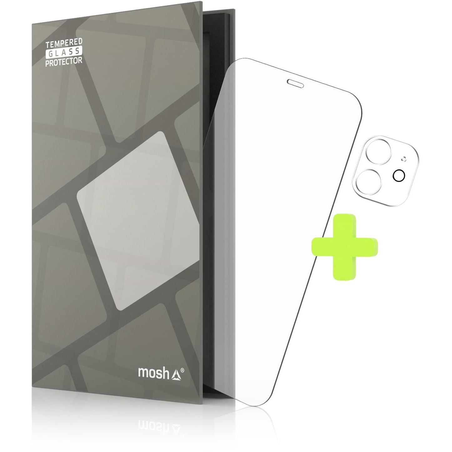 Tempered Glass Protector 0,3mm iPhone 12 üvegfólia + kamera védő fólia - Case Friendly (TGP-AI12-03)