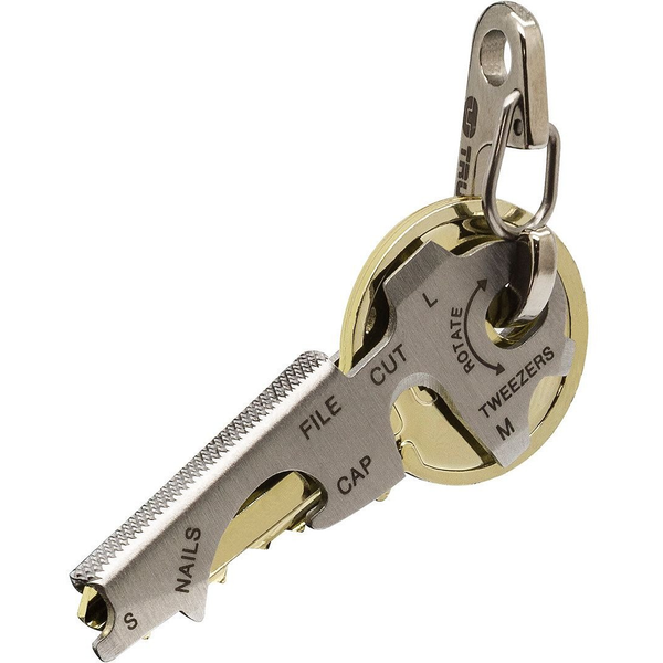 True Utility TU247K Keytool 8 az 1-ben kompakt kulcstartó