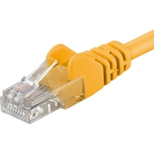 PREMIUMCORD UTP CAT5E Összekötő Sárga 15m sputp15Y