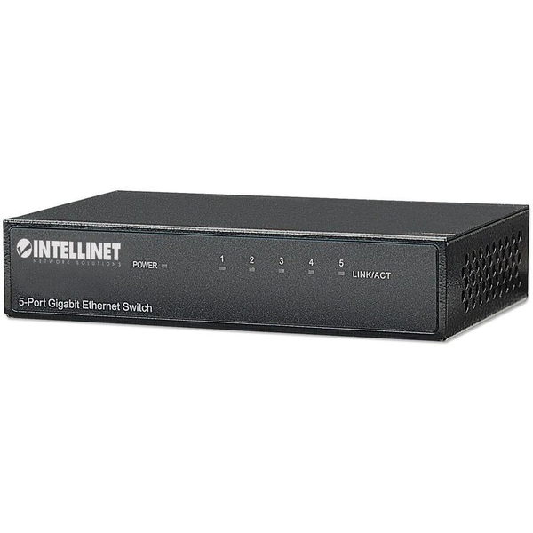 Intellinet 530378 hálózati kapcsoló Gigabit Ethernet (10/100/1000) Fekete