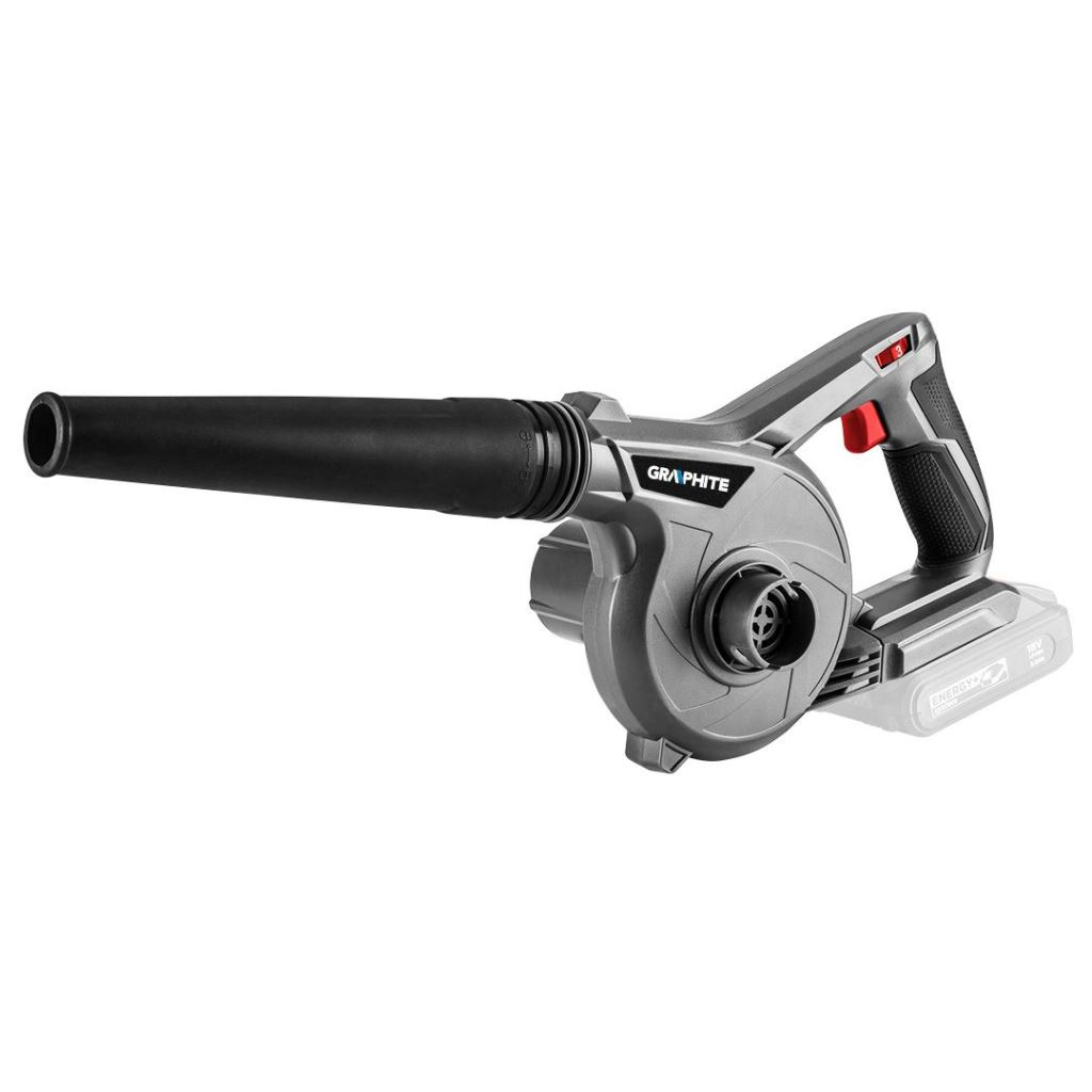 Graphite 58GE118 akkus lombszívó-fúvó Energy+ 18V, akku nélkül (58GE118)