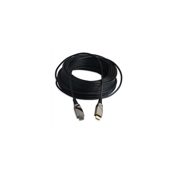 Techly ICOC HDMI-HY2-050 HDMI-kabel 50 m HDMI Type A (Standard) Sort