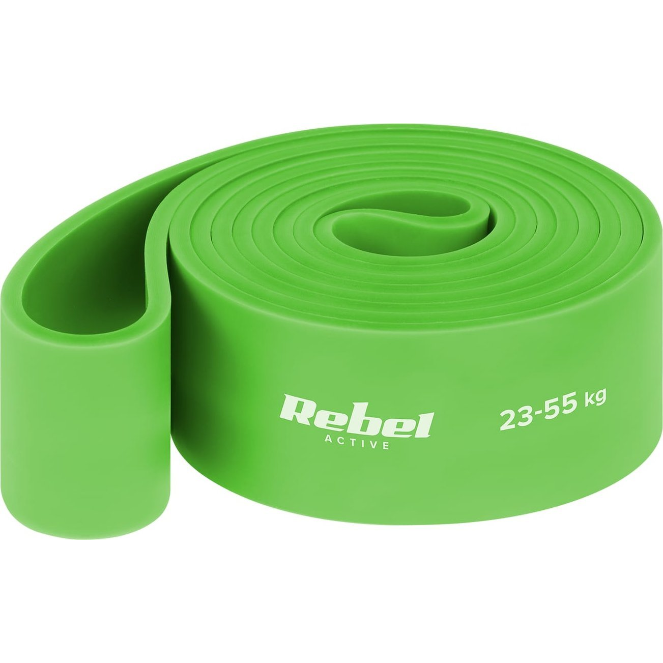 Latex Edzőgumi - Power Band Pl-5, Zöld 23-55 kg Rebel Active (RBA-3000-5)