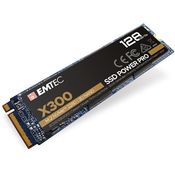 Emtec X300 SSD 128 GB M.2 NVMe PCIe