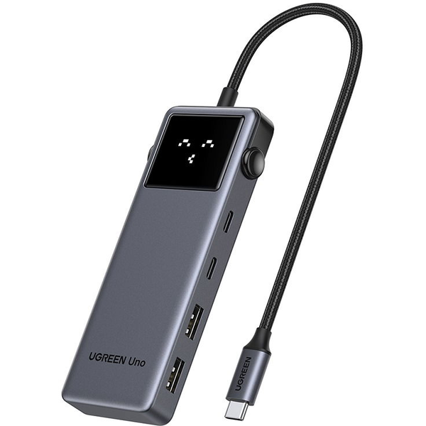 UGREEN USB-C rozbočovač 6v1 Uno CM888 2x USB HDMI 4K 2x USB-C 3.2 PD