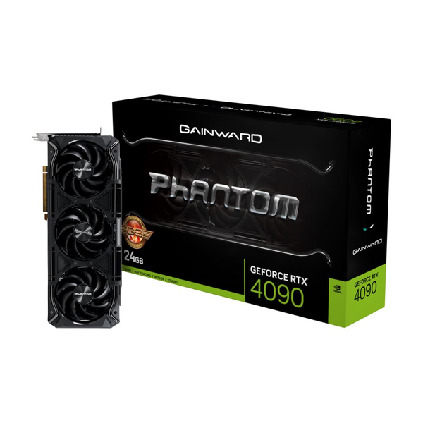 Видео карта Gainward GeForce RTX 4090 Phantom GS, 24GB GDDR6X, 384-bit