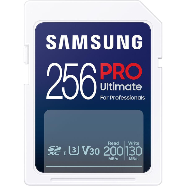 Paměťová karta Samsung SDXC PRO Ultimate 2023 200 MB/s 256GB