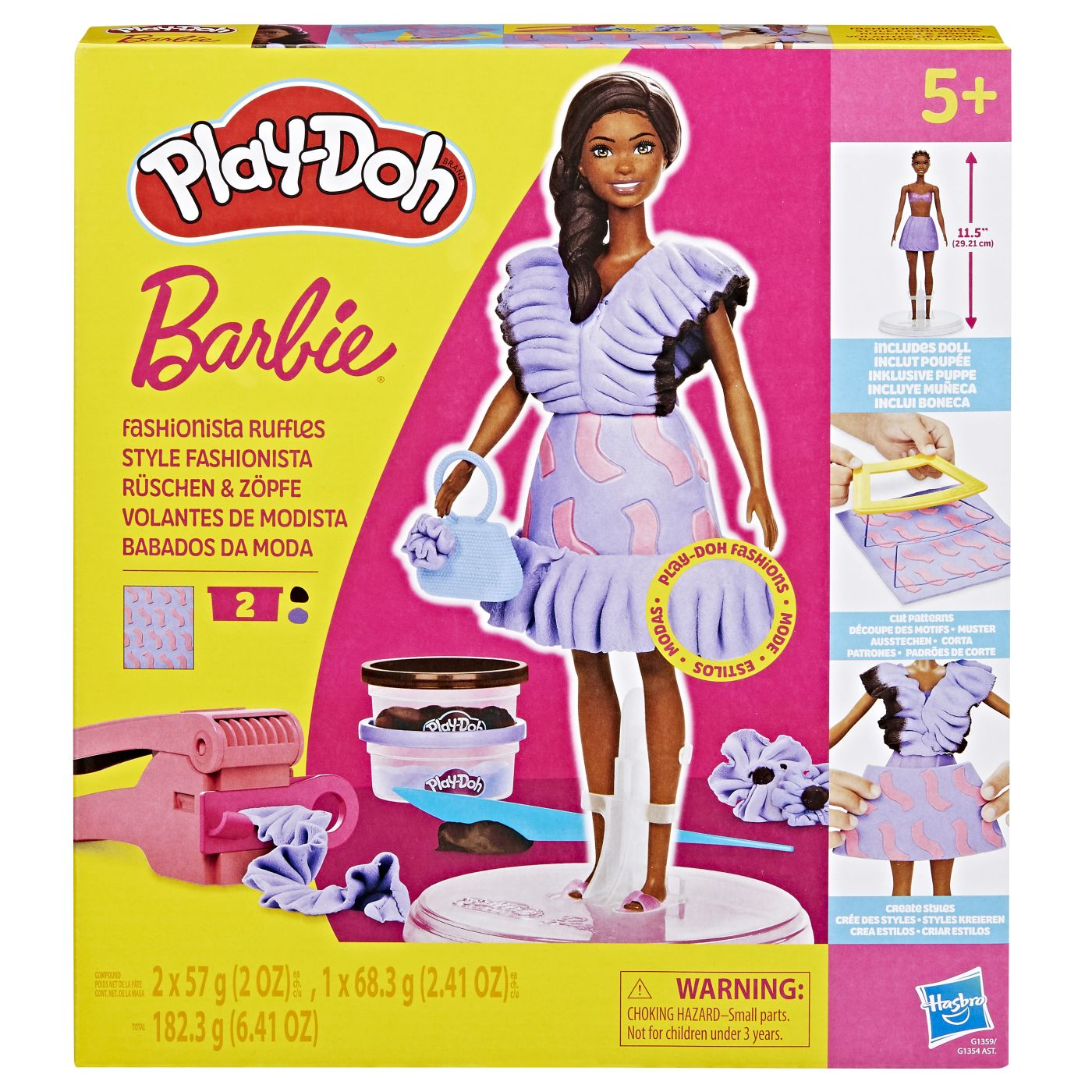 Комплект Fashionista волани - Play-Doh - Творчески комплект на тема Barbie — G1359